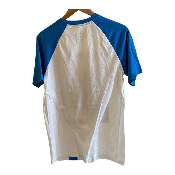 DC Comics Villains Graphic T-Shirt M Joker Lex Luthor Raglan Sleeves CultureFly - Picture 4 of 9